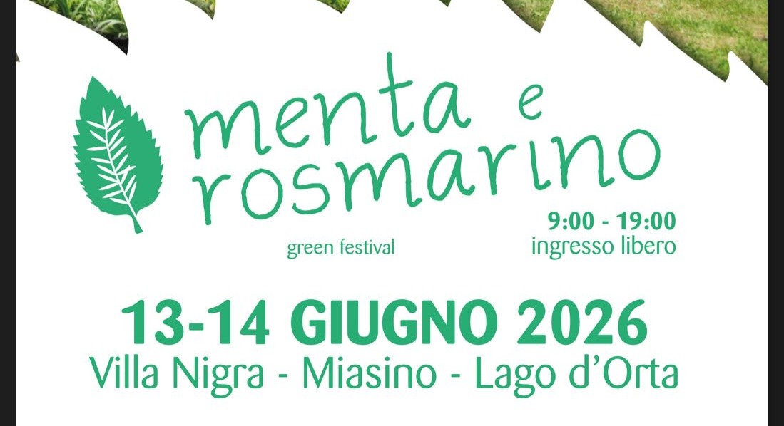 Torna nel weekend “Menta e Rosmarino” a Miasino