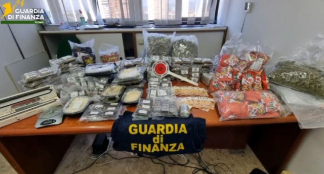 Traffico di droga tra la Capitale ed altre Regioni italiane