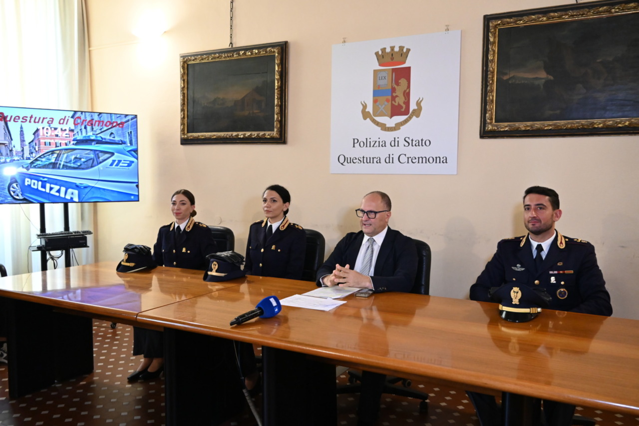 Tre nuovi Commissari alla Questura di Cremona: rafforzati gli uffici operativi e amministrativi