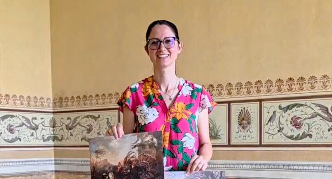 Trovati in un museo in Portogallo quattro dipinti che decoravano Villa Alari