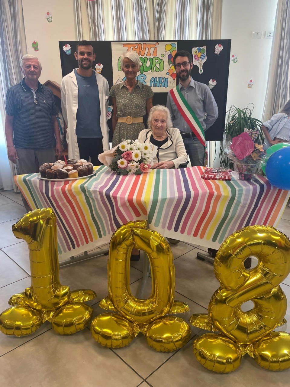 Un compleanno da record: sono 108