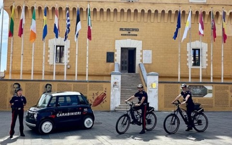 Veicoli green per i Carabinieri impegnati nel controllo del territorio