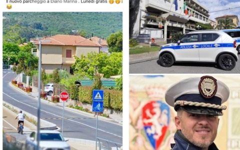 Veleni social a Diano Marina per un’auto del Comune “posteggiata” sulla pista ciclabile. Il comandante dei Vigili annuncia querele