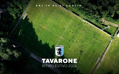 Virtus Entella in ritiro a Tavarone dal 14 al 31 luglio