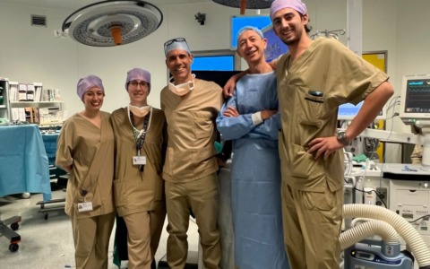 Al Mandic eseguita la prima operazione all’intestino con il paziente sveglio