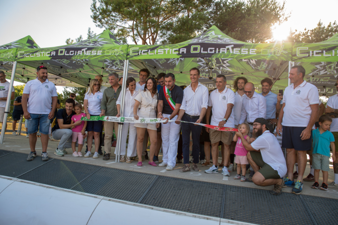 Bmx Ciclistica Olgiatese esulta per la nuova e bellissima pista