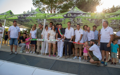 Bmx Ciclistica Olgiatese esulta per la nuova e bellissima pista