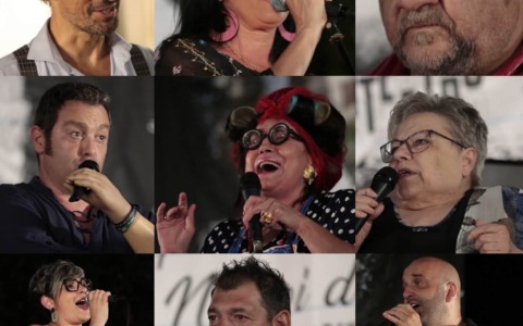 Caffè Teatro: il coraggio di Maria e Andrea, i sorrisi di Lucia e Carlo. Prossima serata il 30 Luglio: già oltre metà biglietti prenotati