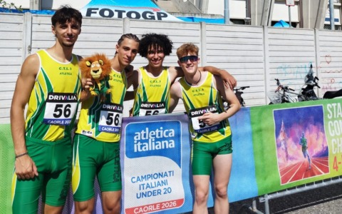 Caorle sorride alla CTL3: staffetta 4×400 al 19° posto nazionale