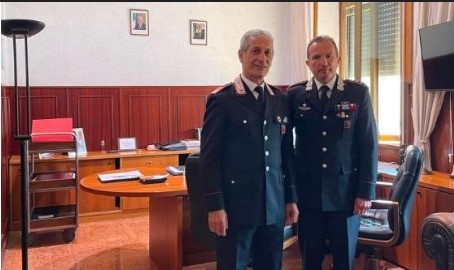 Carabinieri, il saluto del Luogotenente Casale