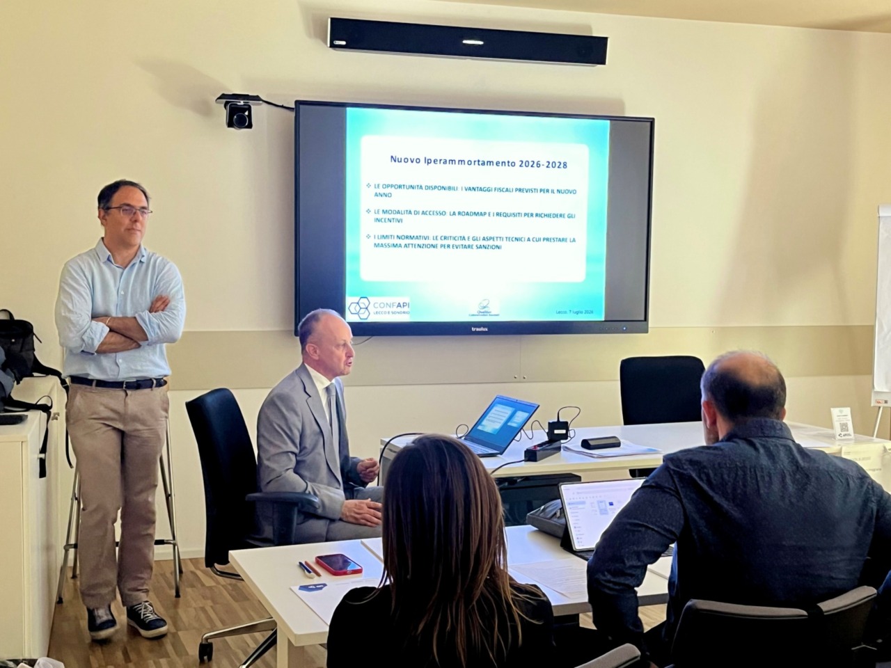 Confapi Lecco Sondrio: grande partecipazione per il seminario “Iperammortamento 2026-2028”
