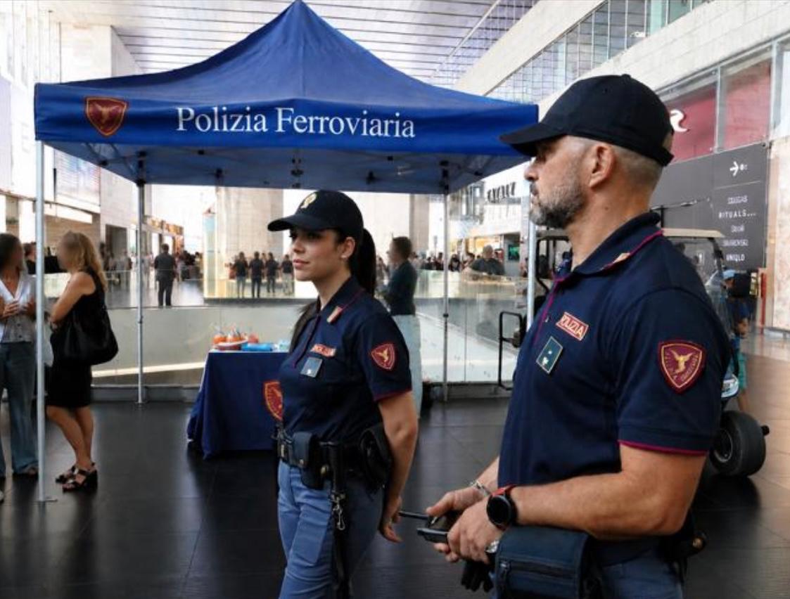 Controlli a Termini e nei principali scali ferroviari del Lazio