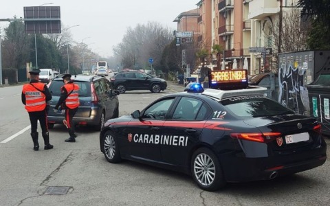 Controlli dei Carabinieri lungo le strade del weekend