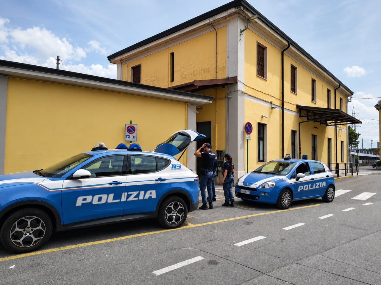 Controlli in stazione: 80 persone identificate, sequestrati un coltello e hashish