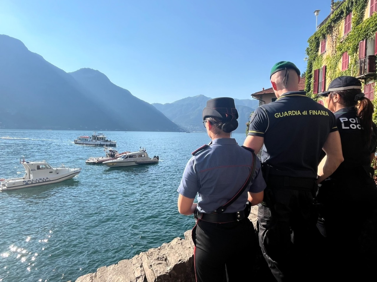 Controlli sul lago a Nesso: sanzioni per imbarcazioni e tuffi vietati