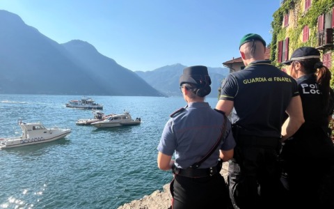 Controlli sul lago a Nesso: sanzioni per imbarcazioni e tuffi vietati