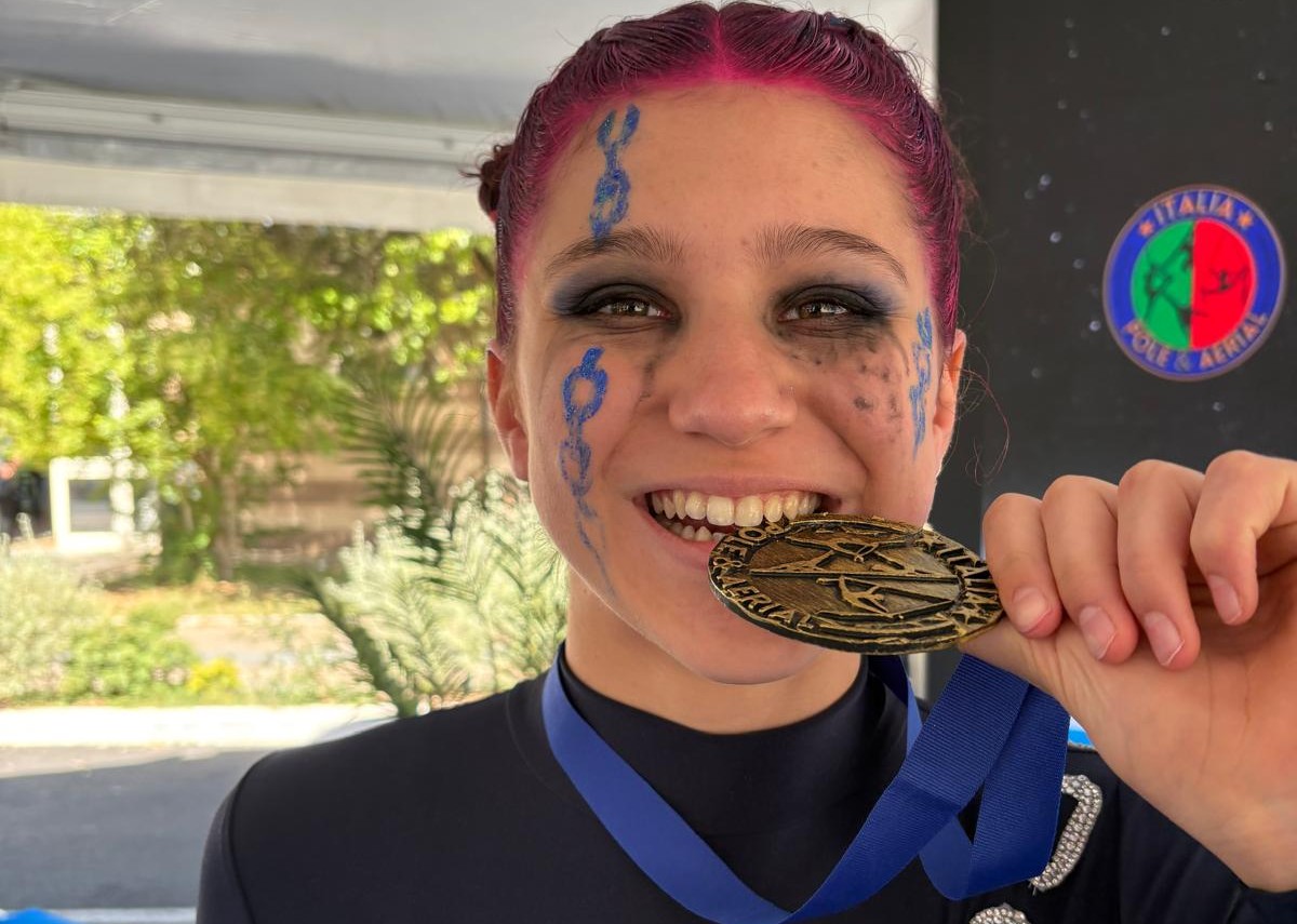 Danza aerea, a 12 anni si laurea campionessa nazionale