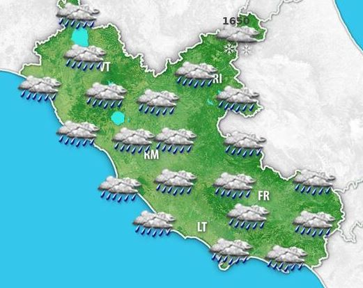 Allerta maltempo, in arrivo temporali. Mercoledi’ torna l’anticiclone africano