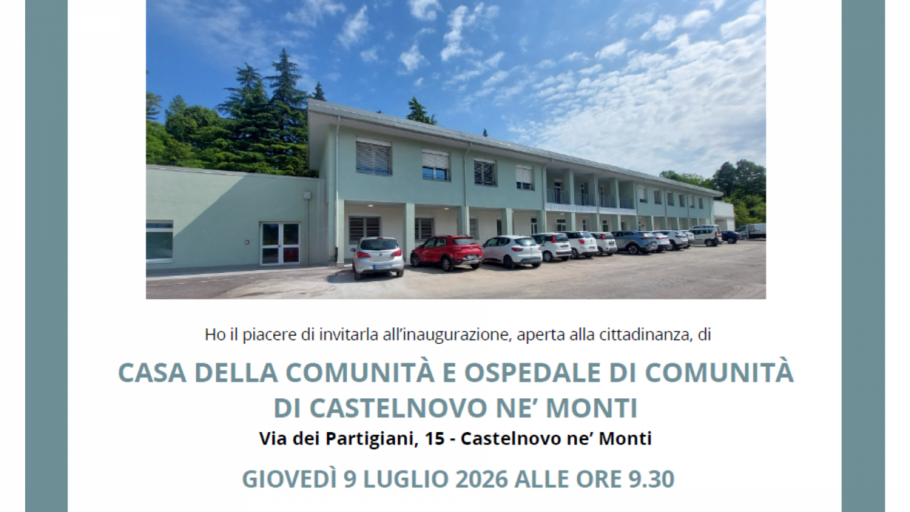 Doppia inaugurazione della Casa della comunità e dell’Ospedale di comunità