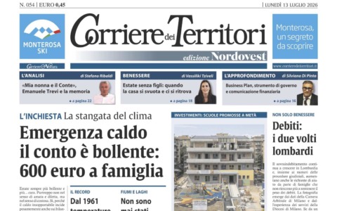 Emergenza caldo: l’inchiesta della settimana sul Corriere dei Territori