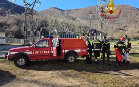 Escursionista disperso soccorso dai Vigili del Fuoco