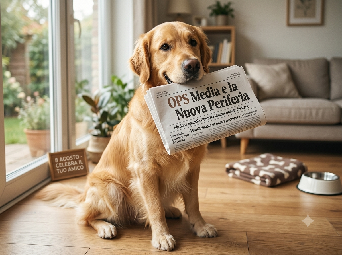 Festeggia la Giornata internazionale del cane con la Nuova Periferia e OPS Media