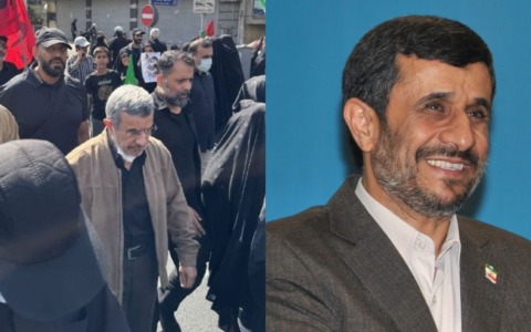 Funerali Khamenei: a Teheran ricompare anche l’ex presidente iraniano Ahmadinejad