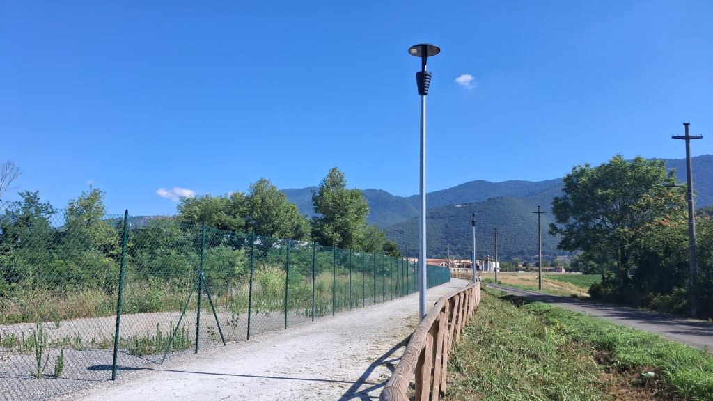 Garza Nord: riaperto il primo tratto della pista ciclopedonale