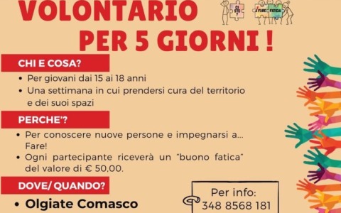 Giovani, fatevi avanti: il Comune vi invita “Affare fatica”.