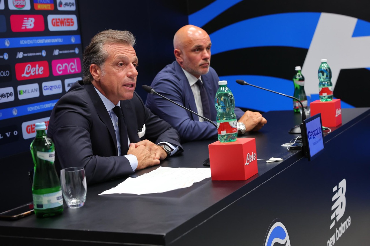 Giuntoli si presenta: «Sono nel posto giusto, con Sarri ritroviamo un’identità forte»