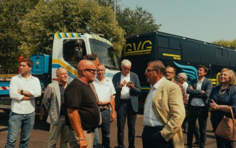 Gruppo Volontari del Garda, la visita di Sartori e degli assessori regionali Beduschi e la Russa: “Un’eccellenza”