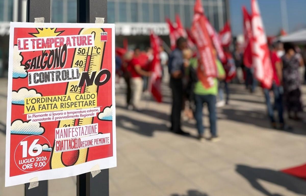 I rider del Piemonte si fermano per il caldo, scatta la protesta sui controlli