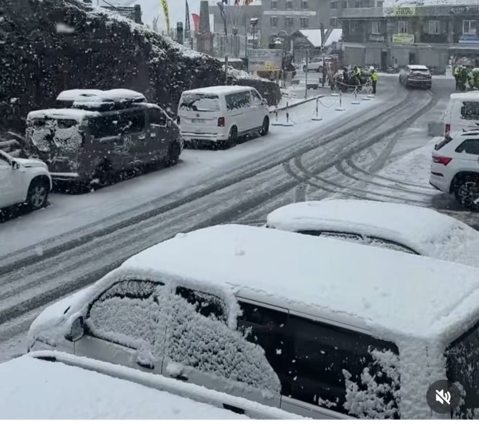 Il caldo sembra sparito e arriva perfino la neve
