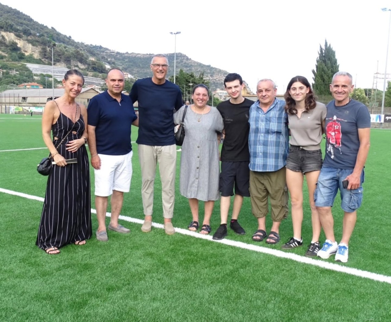 Il campione del mondo Beppe Bergomi a Ventimiglia per il Memorial Manuel Cesarini