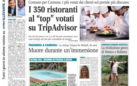 Il Nuovo Levante da oggi in edicola