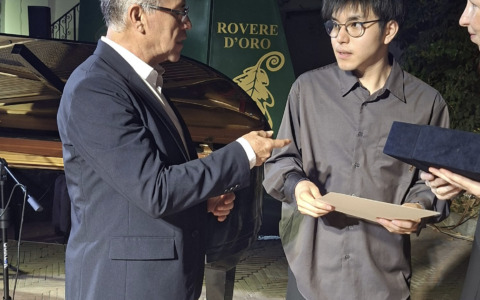 Il pianista giapponese Kubota Sota vince la trentasettesima edizione del “Rovere d’Oro” di San Bartolomeo al Mare