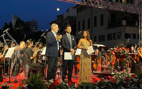 Il presidente Bucci a Portofino per la finale del concerto “Francesco Brioschi”