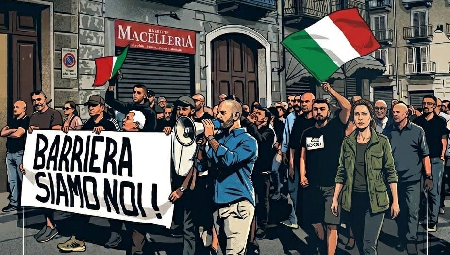 “Insieme per Barriera”: cittadini e commercianti scendono in piazza contro degrado e insicurezza