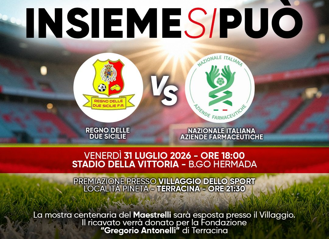 “Insieme si può”, evento di solidarietà con la VarSoccer