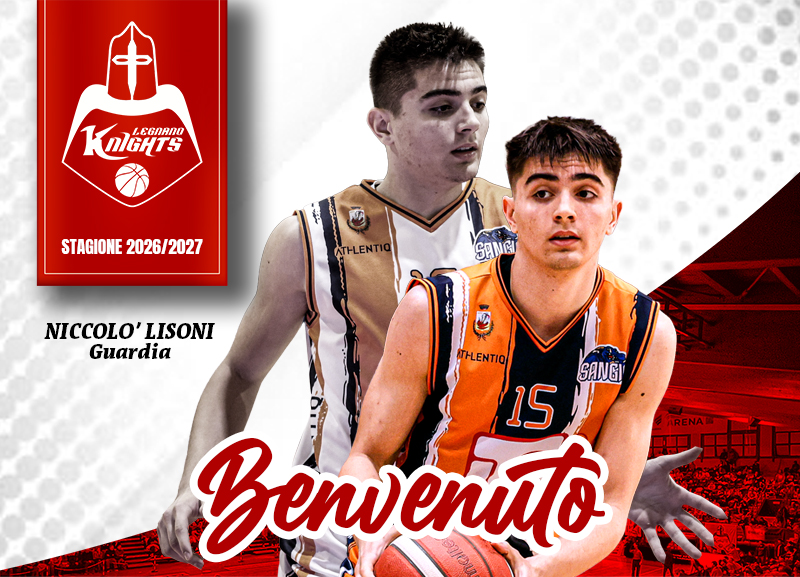 Knights, tra futuro e continuità: Lisoni chiude il roster, Giglietti resta assistant coach