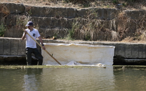 L’Arno diventa “pittore” per raccontarsi alla città