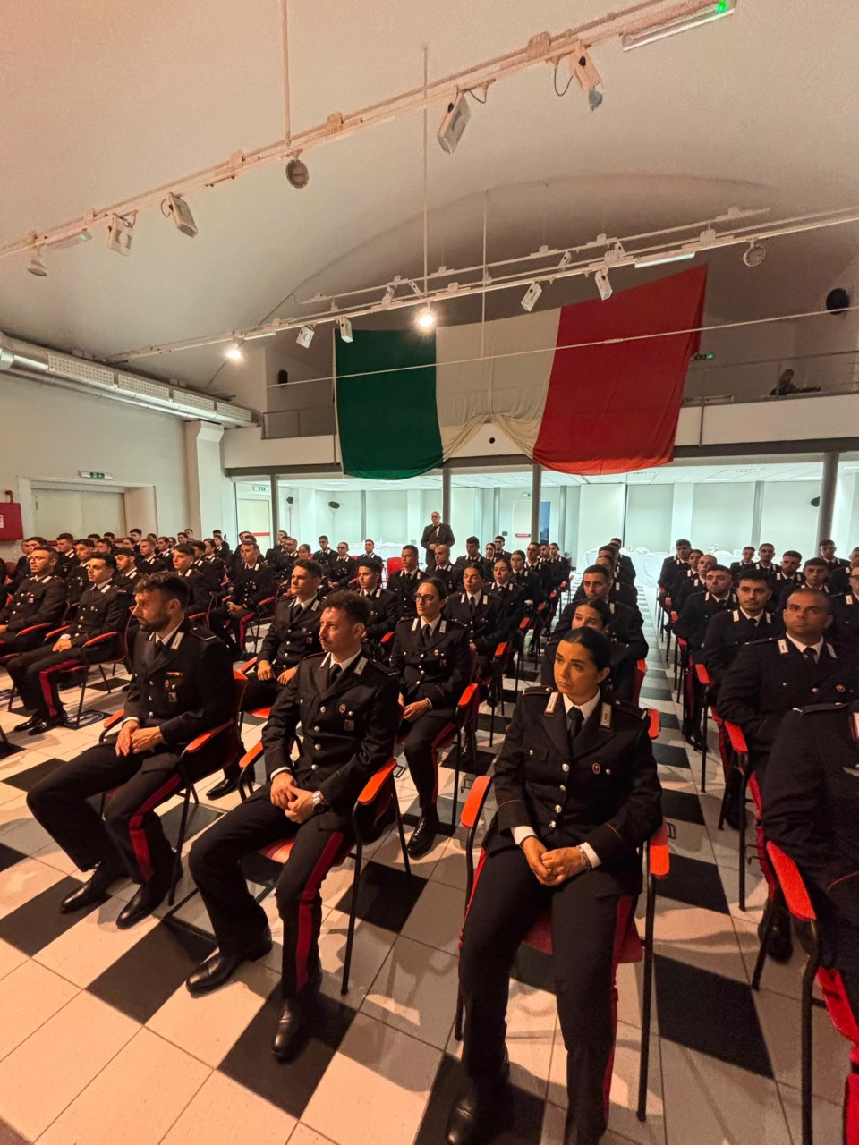 L’arrivo dei nuovi carabinieri assegnati alla Liguria: 88 nuovi carabinieri e 30 marescialli