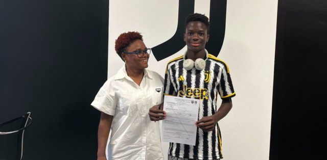 Leroi dallo Junior alla Juventus:  il grande sogno diventato realtà