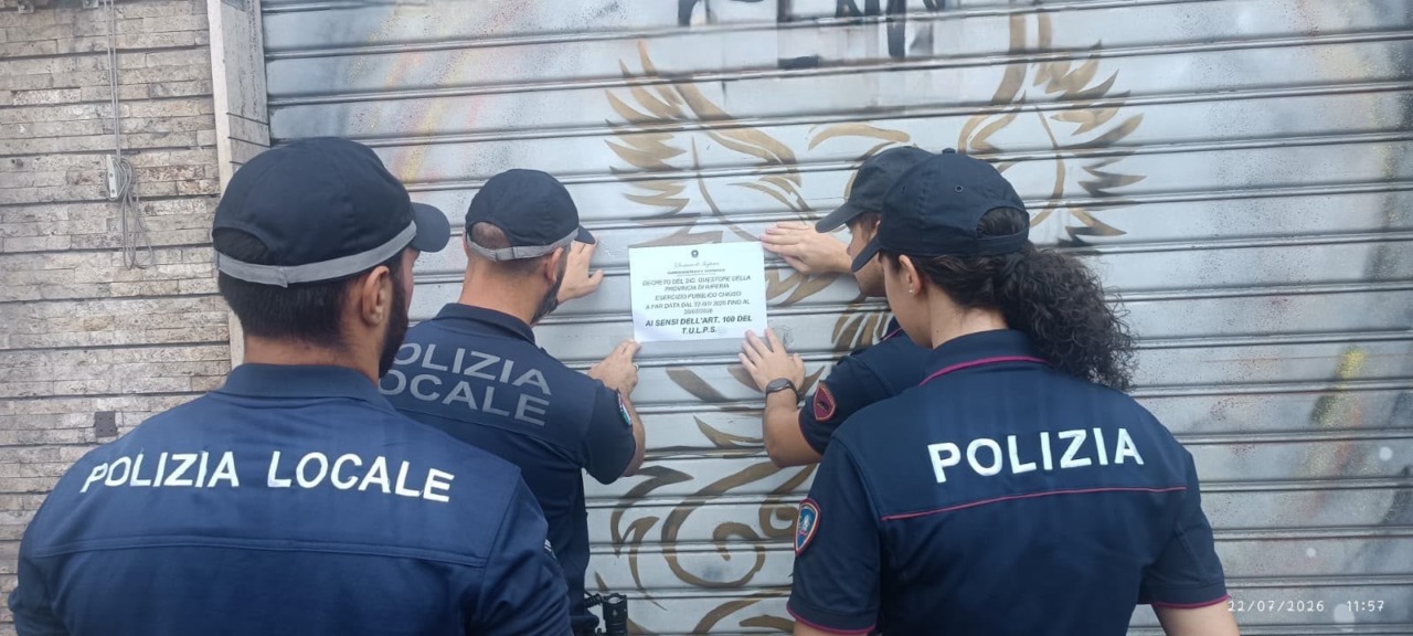 Licenza sospesa per una settimana a un bar di Ventimiglia