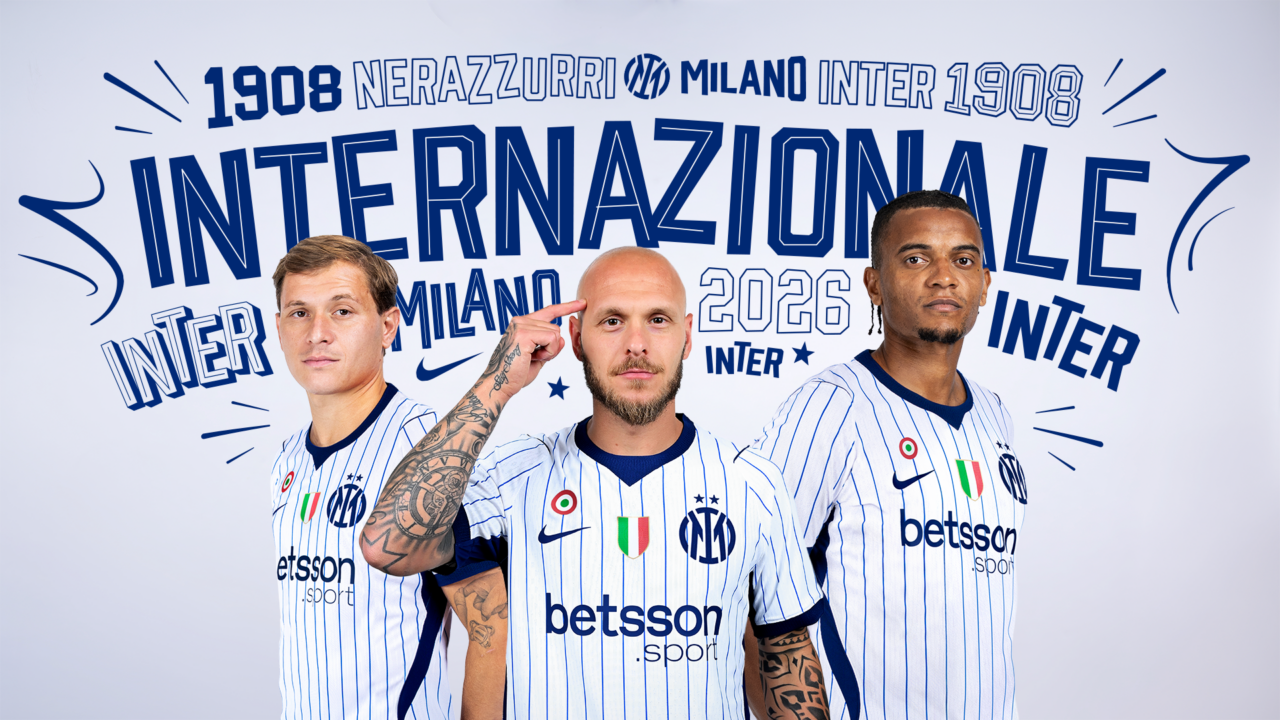 L’Inter presenta la nuova maglia away in stile baseball