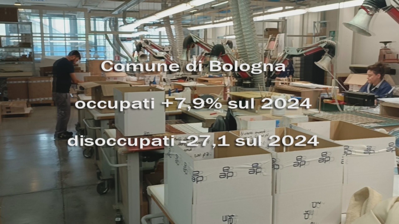 L’Ufficio Statistica del Comune di Bologna dice che sotto le Due Torri è boom degli occupati, in crescita del 7,9%