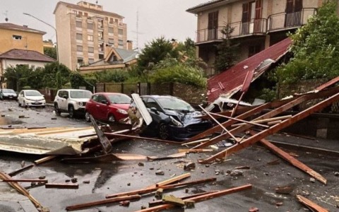 Maltempo in Piemonte: colpito in particolare il Novese. Oltre 150 telefonate ai vigili del fuoco