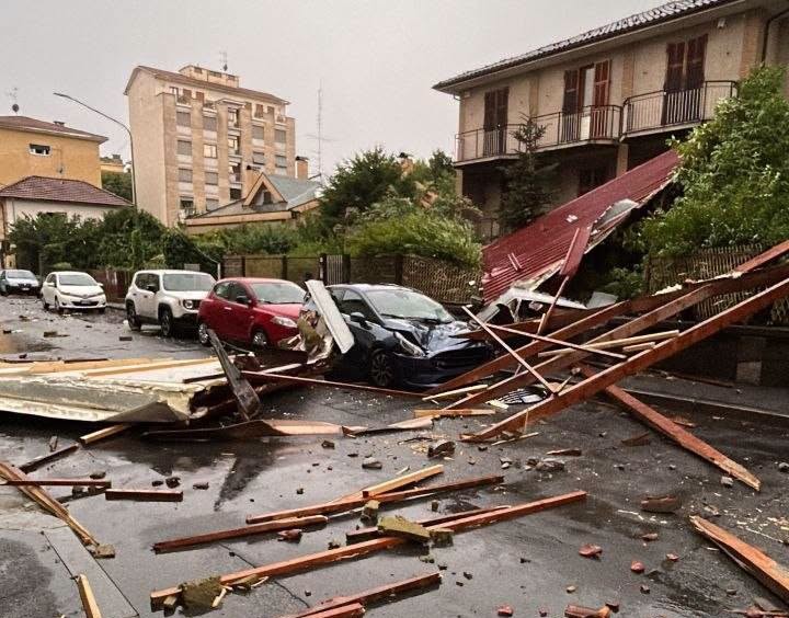 Maltempo in Piemonte: colpito in particolare il Novese. Oltre 150 telefonate ai vigili del fuoco