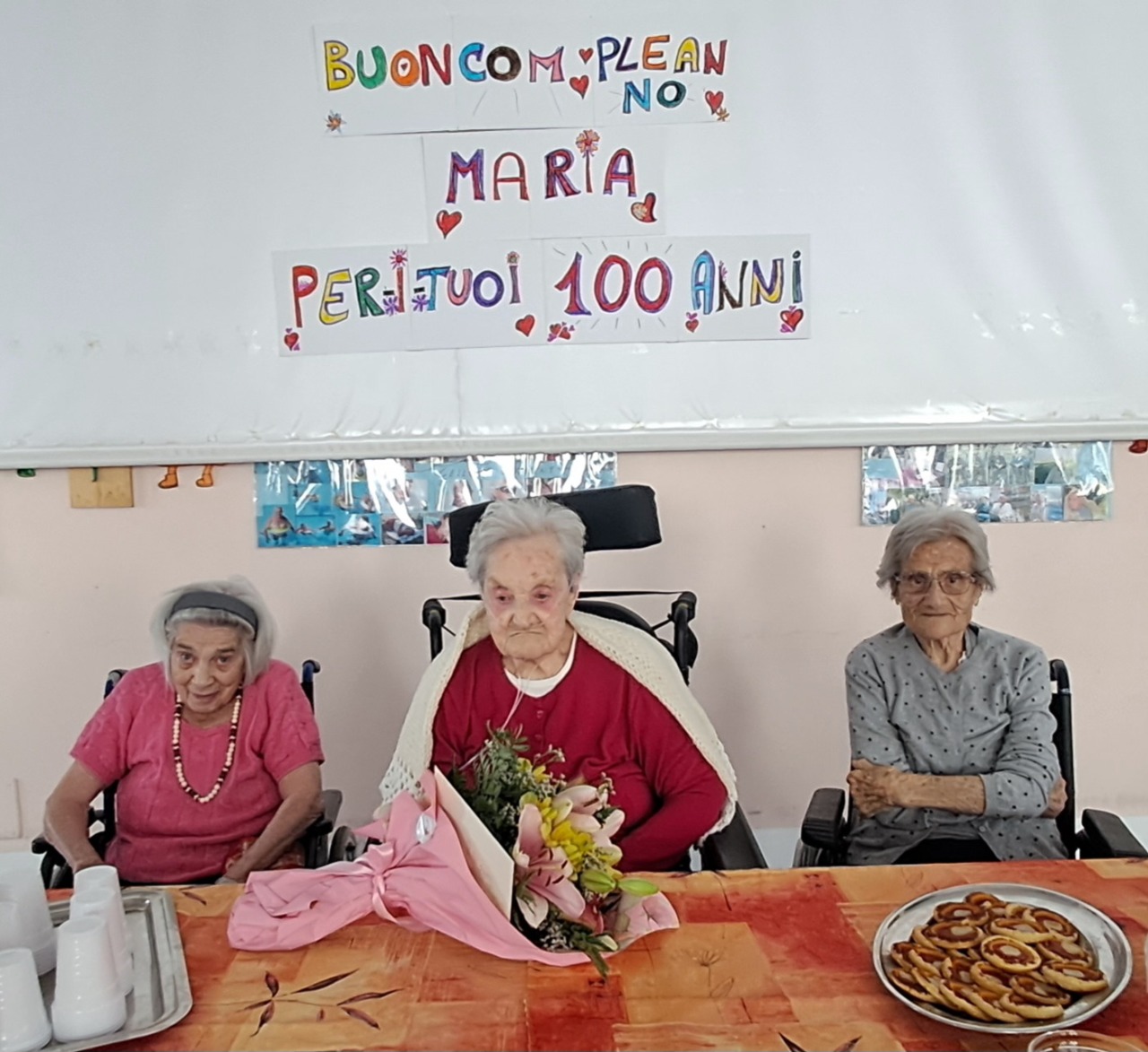 Maria Sala festeggia i 100 anni
