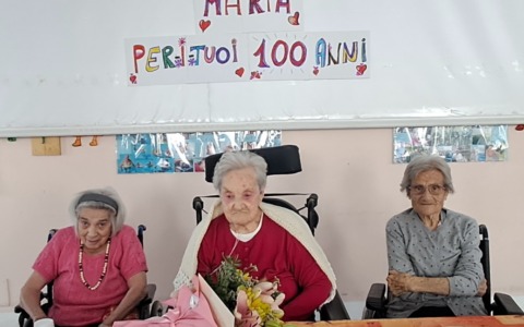 Maria Sala festeggia i 100 anni